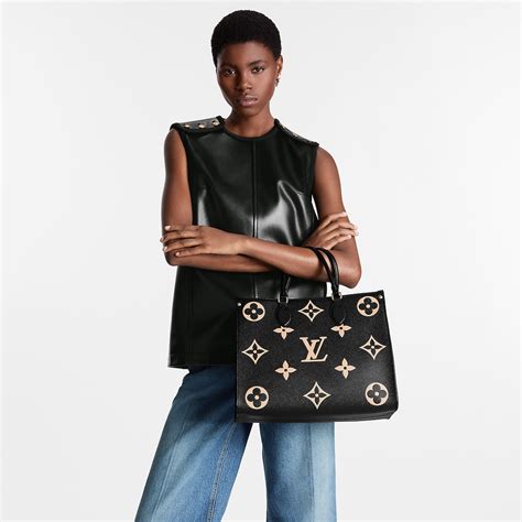 lv on the go bicolor|OnTheGo MM Bicolour Monogram Empreinte Leather.